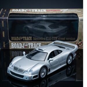 Road & Track Mercedes CLK-GTR Street Version 1/43 Scale Diecast Car Maisto NOS